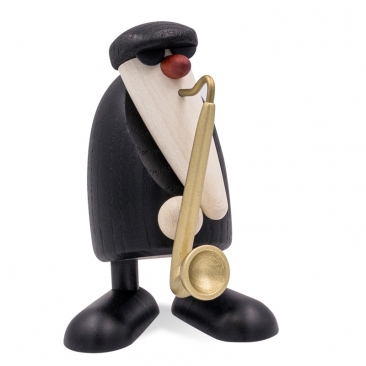 Herr Steiger am Saxophon | Art. 5694 | Höhe 8,5 cm